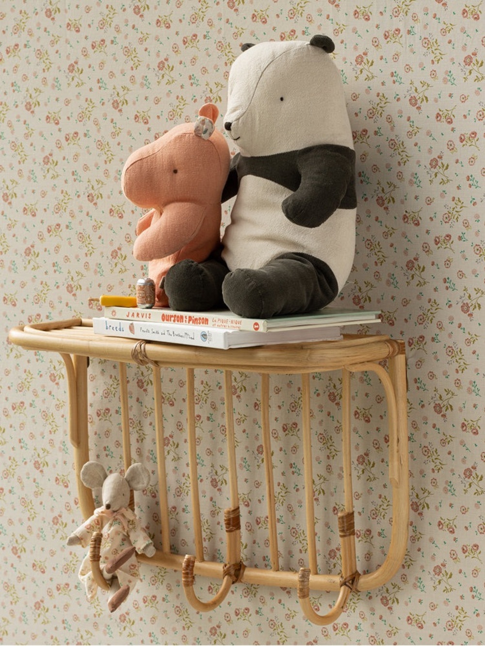 Maileg Apricot Small Rhino New 12 inches - Picture 2 of 7